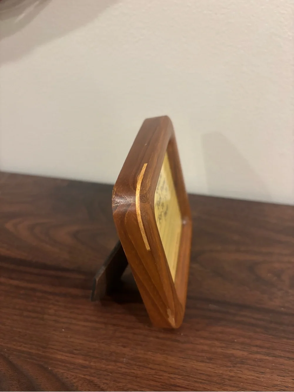 Handcrafted Genuine Teak Square Frame from Thailand